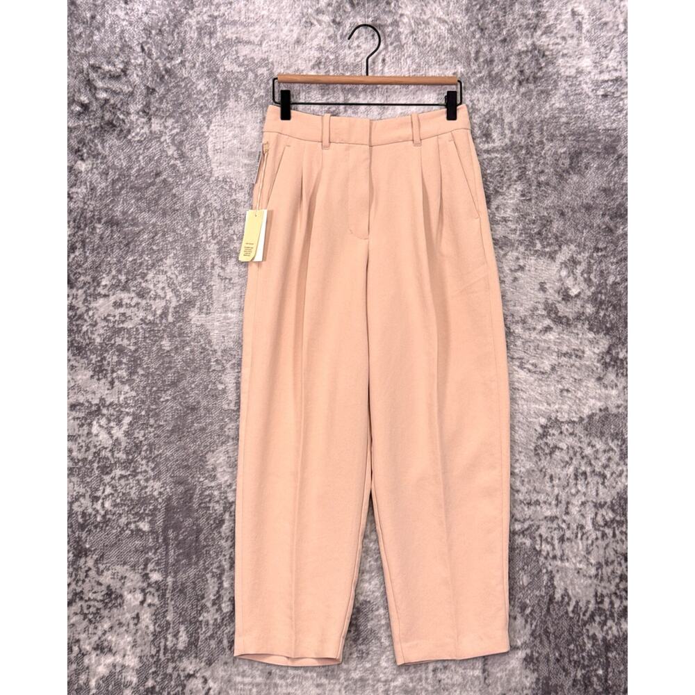 New Wilfred Carrot Pants 4 Womens Effortless Crepette Pleated Trouser